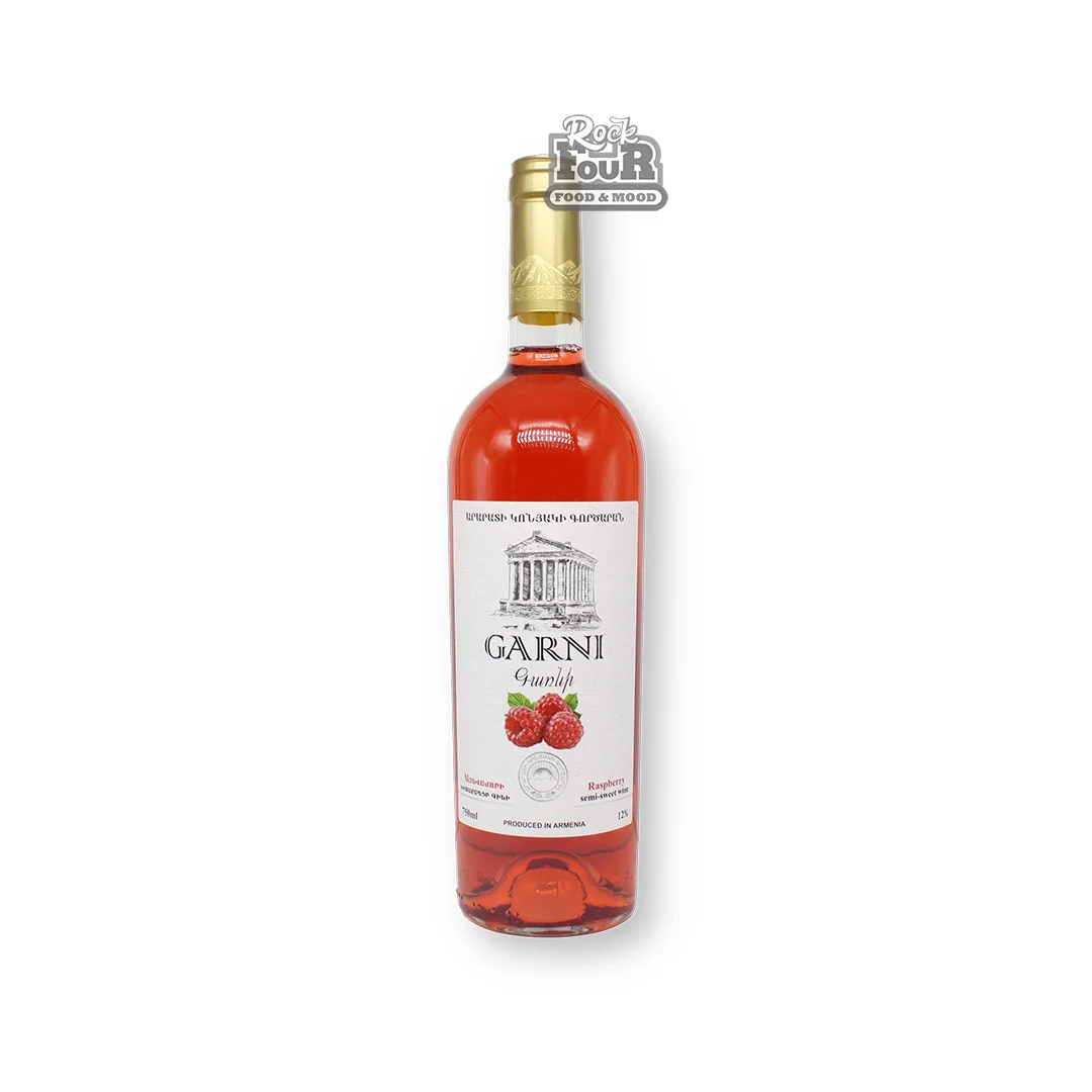 Wine "Garni" raspberry, semi-sweet 750ml